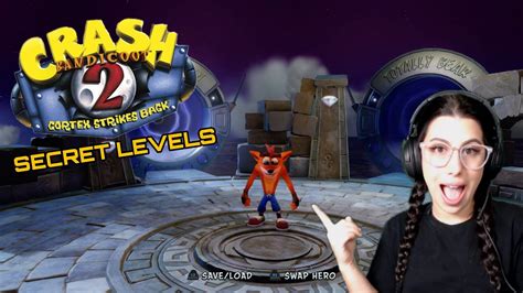 crash bandicoot 2 secret levels.